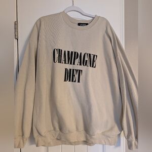 Champagne Diet Beige Pullover